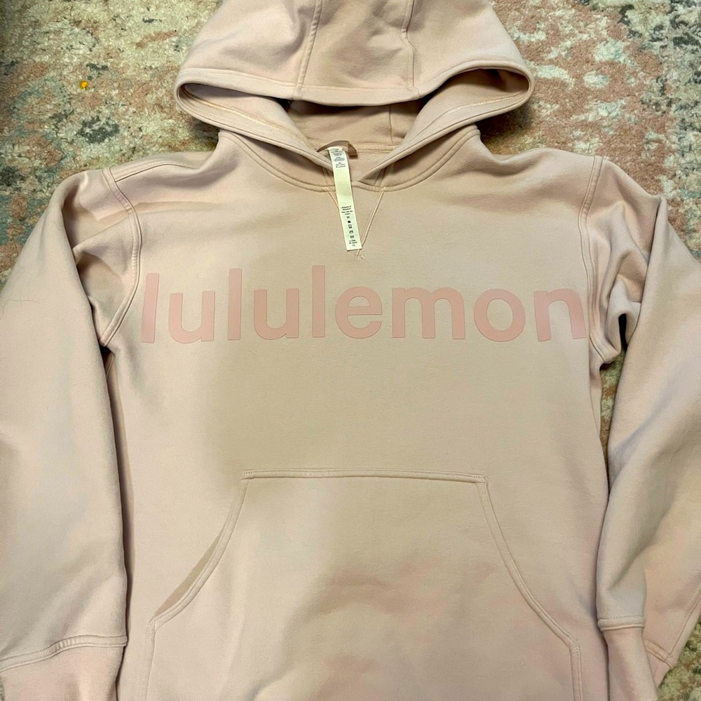 Lululemon all yours hoodie. Graphic. Size 6